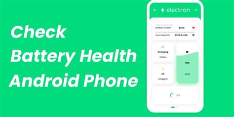 electron battery health info mod apk|Electron: battery health info for Android .